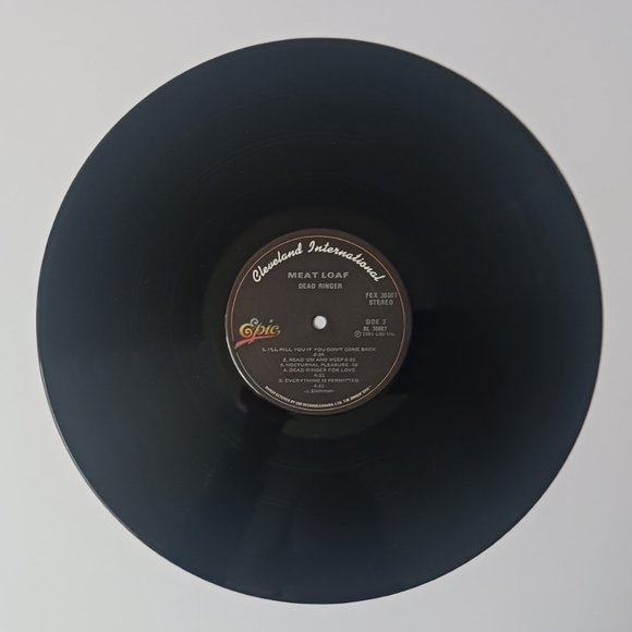 Vintage Meat Loaf Dead Ringer vinyl record, 1981 first pressing, original - Picture 9 of 11